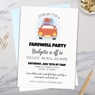 Convite Diversão Retro Despedida de Formatura