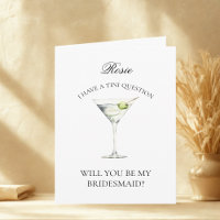 Diversão Trendy Martini Você Será Minha Carta De B