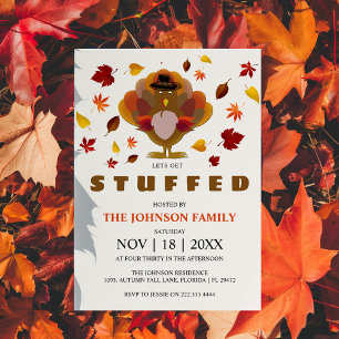 Convite Diversão   Vamos nos Encher   Dia de Ação de Graça