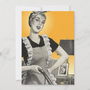 Convite Diversão Vintage - Câmara Suburbana - Vazio Conv