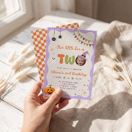 Convite Divertido de Aniversário de Halloween