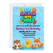 Dividir Em Três Anos De Queda Da Água