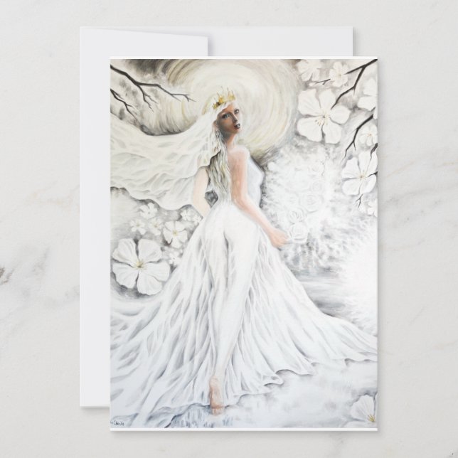 Convite Divina noiva (Frente)