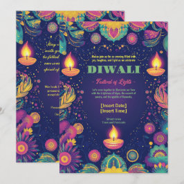 Convite Divine Diwali Harmony
