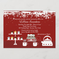 Convite divino do Inverno-Tema das sobremesas