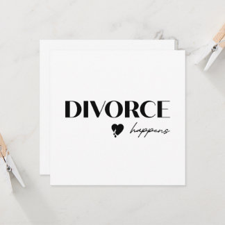 Convite Divorce Acontece