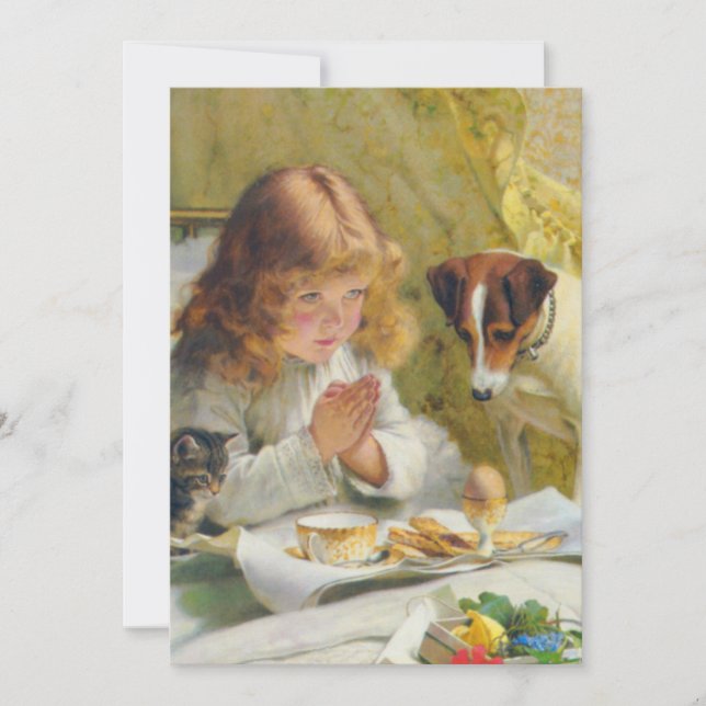 Convite Dizendo nossas orações Suspense Charles Burton Bar (Frente)