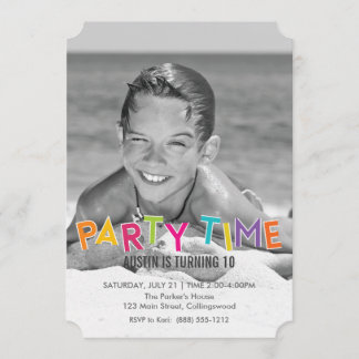 Convite do aniversário das crianças (foto)