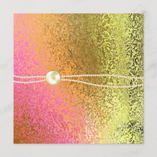 Convite do aniversário das senhoras do olhar da