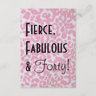 Convite do aniversário de 40 anos do impressão do