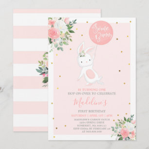 Convite do aniversário do coelho algum aniversár