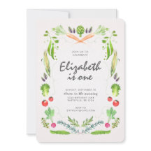 Convite do aniversário do mercado dos fazendeiros