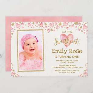 Convite do aniversário do querido dos namorados