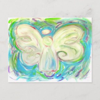 Convite do anjo da luz branca