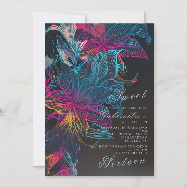 Convite do anoitecer (Frente)