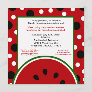 convite do assado do piquenique do verão da