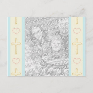 Convite do baptismo do menino