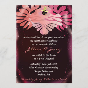 Convite do blog Twins Dove Dove of Peace B'nai Bat