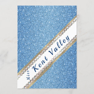 Convite do brilho da bandeira da faixa da