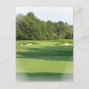 Convite do campo de golfe