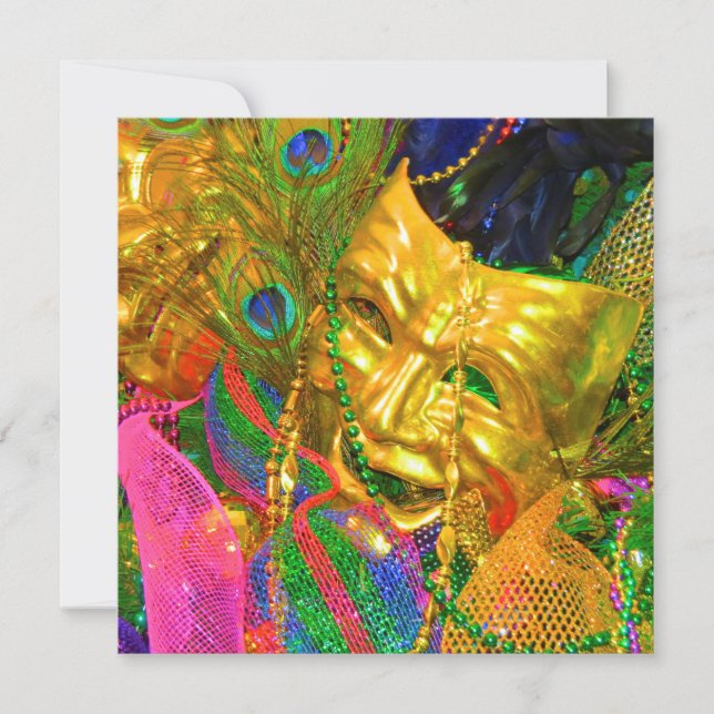 convite do carnaval (Frente)