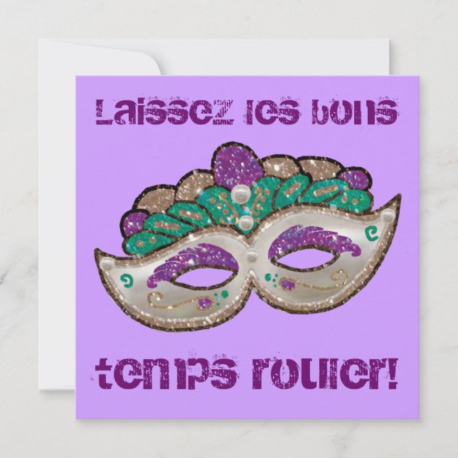 Convite do carnaval (Frente)