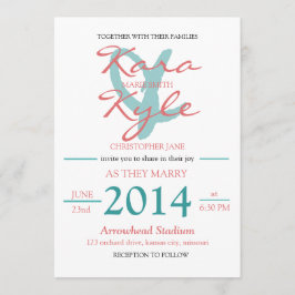 Convite do casamento