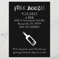 Convite do casamento da comédia, humor