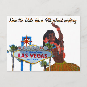 Convite do casamento da ilha de Las Vegas 9o