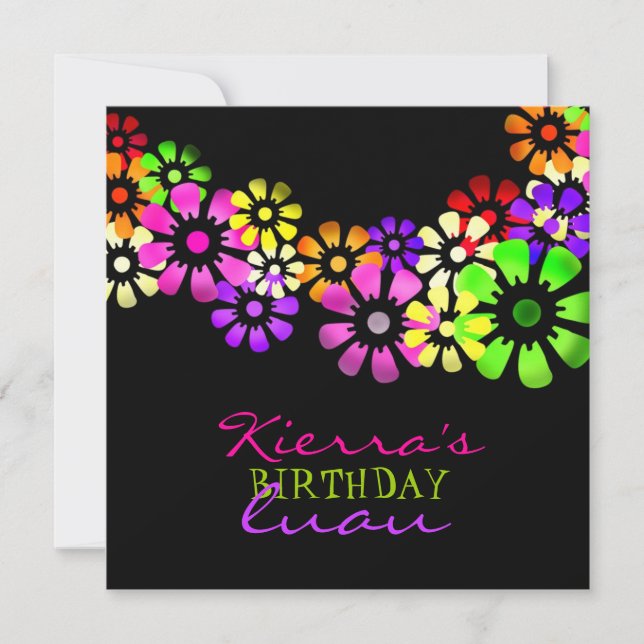 Convite do chá de 311 flores (Frente)