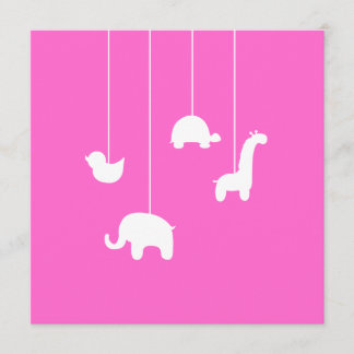 Convite do chá de fraldas