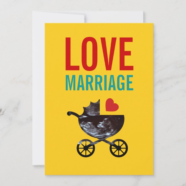 Convite do chá de fraldas do ultra-som do Sonogram (Frente)