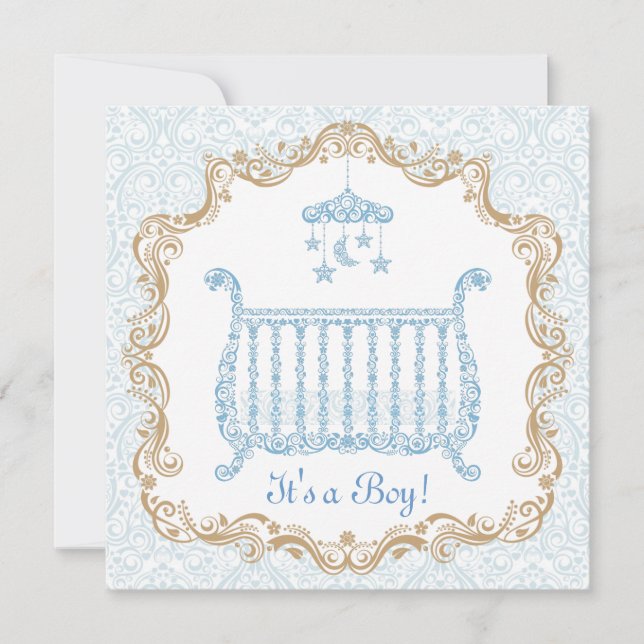 Convite do chá do bebé (Frente)