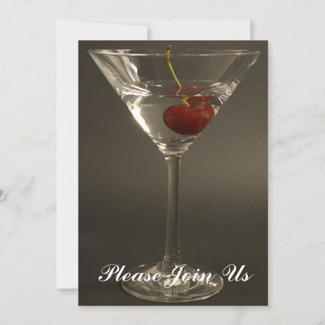 Convite do cocktail (Frente)