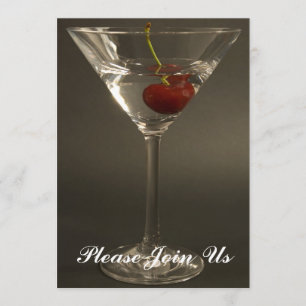 Convite do cocktail