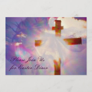 Convite do comensal da páscoa - religioso