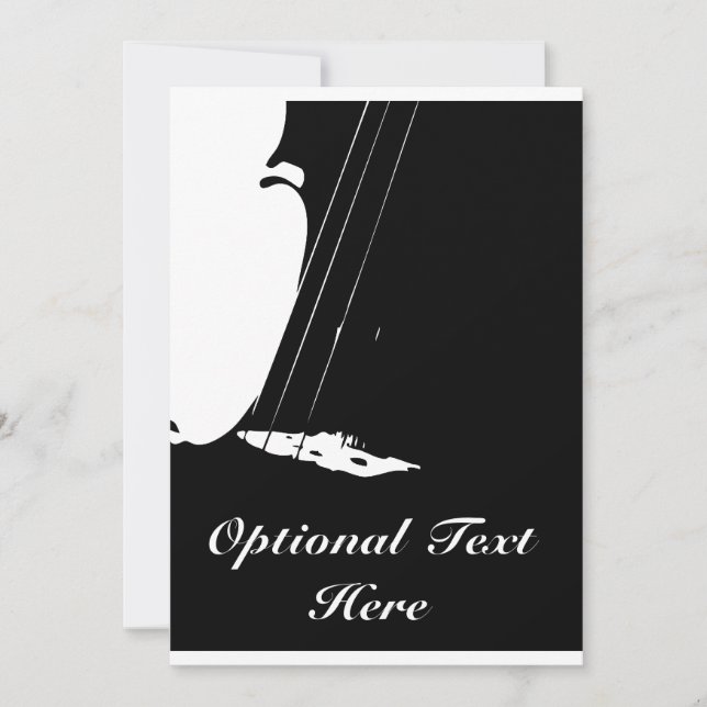 Convite do considerando do violino (Frente)