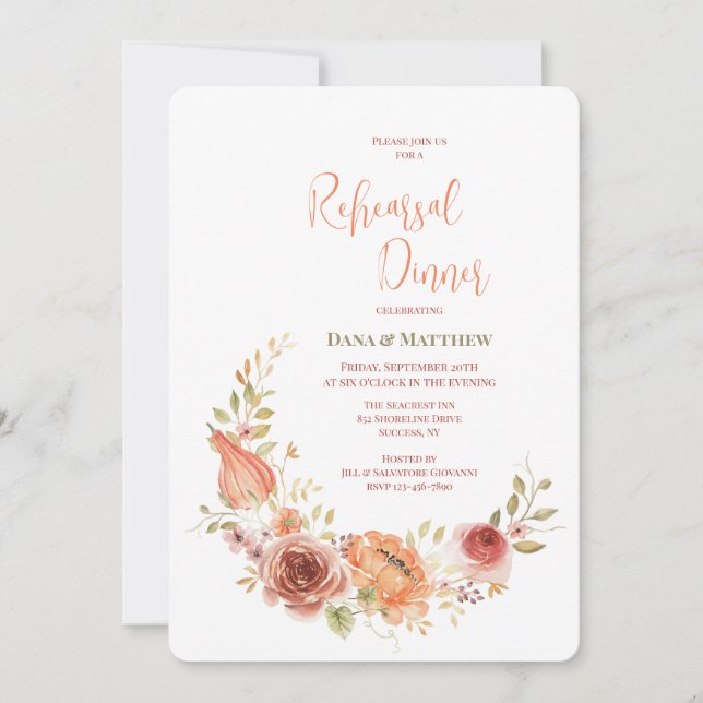 Convite do Crescente de Outono (Frente)