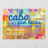 Convite do destino de CABO SAN LUCAS