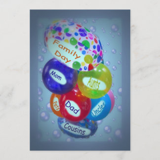 Convite do dia da família