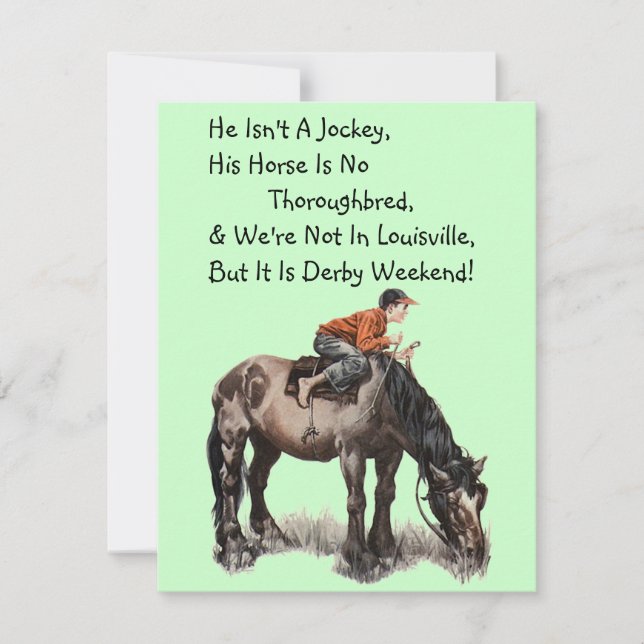 Convite do divertimento hospedar um partido das KY (Frente)