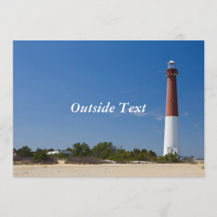 Convite do farol de Barnegat