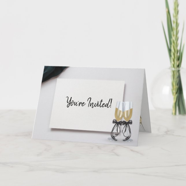 Convite do Festa de Ano Novo (Frente)