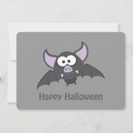 Convite do Festa de Halloween de Bat Vamire