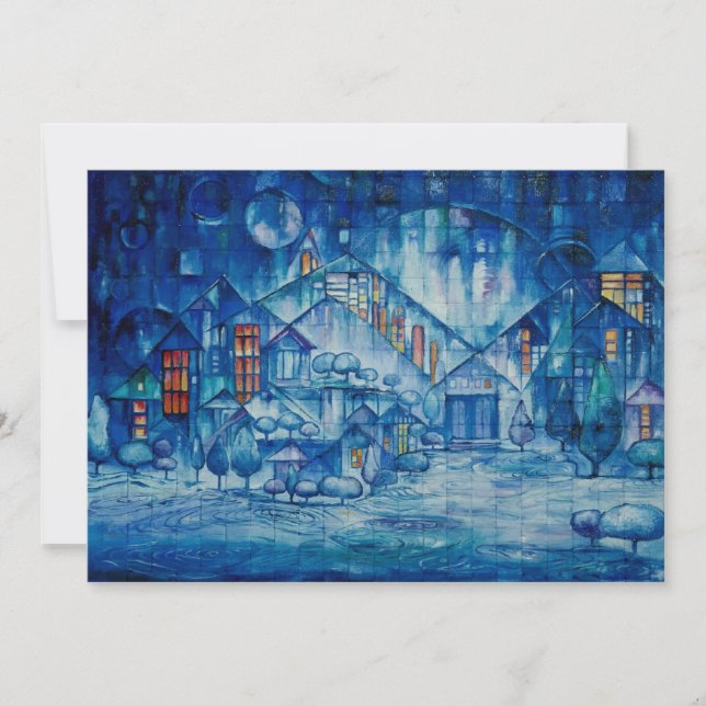 Convite do fulgor do inverno (Frente)