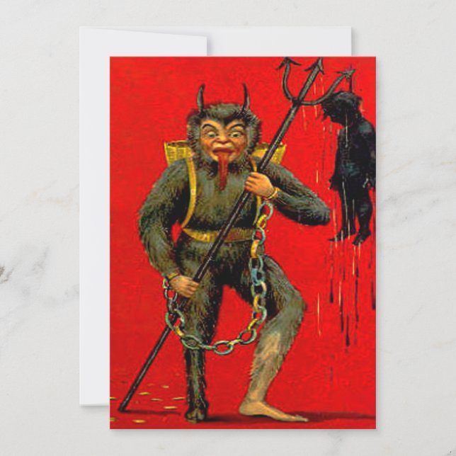 Convite do Krampus (Frente)