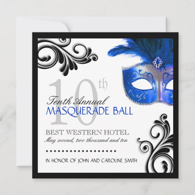 Convite do mascarada (Frente)