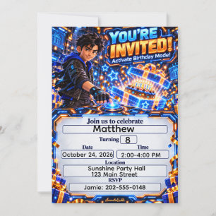 Convite do Modo de Aniversário do AnimatedLabbs Ka