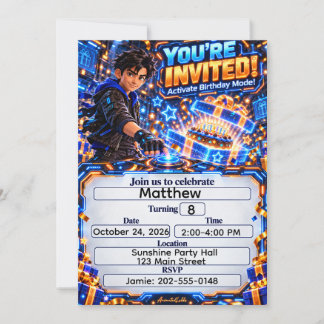 Convite do Modo de Aniversário do AnimatedLabbs Ka