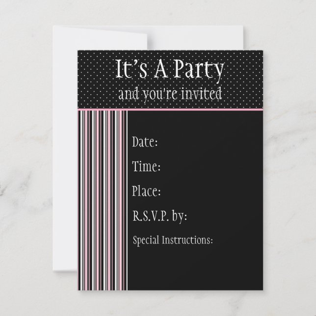 Convite do motel do Siesta (Frente)